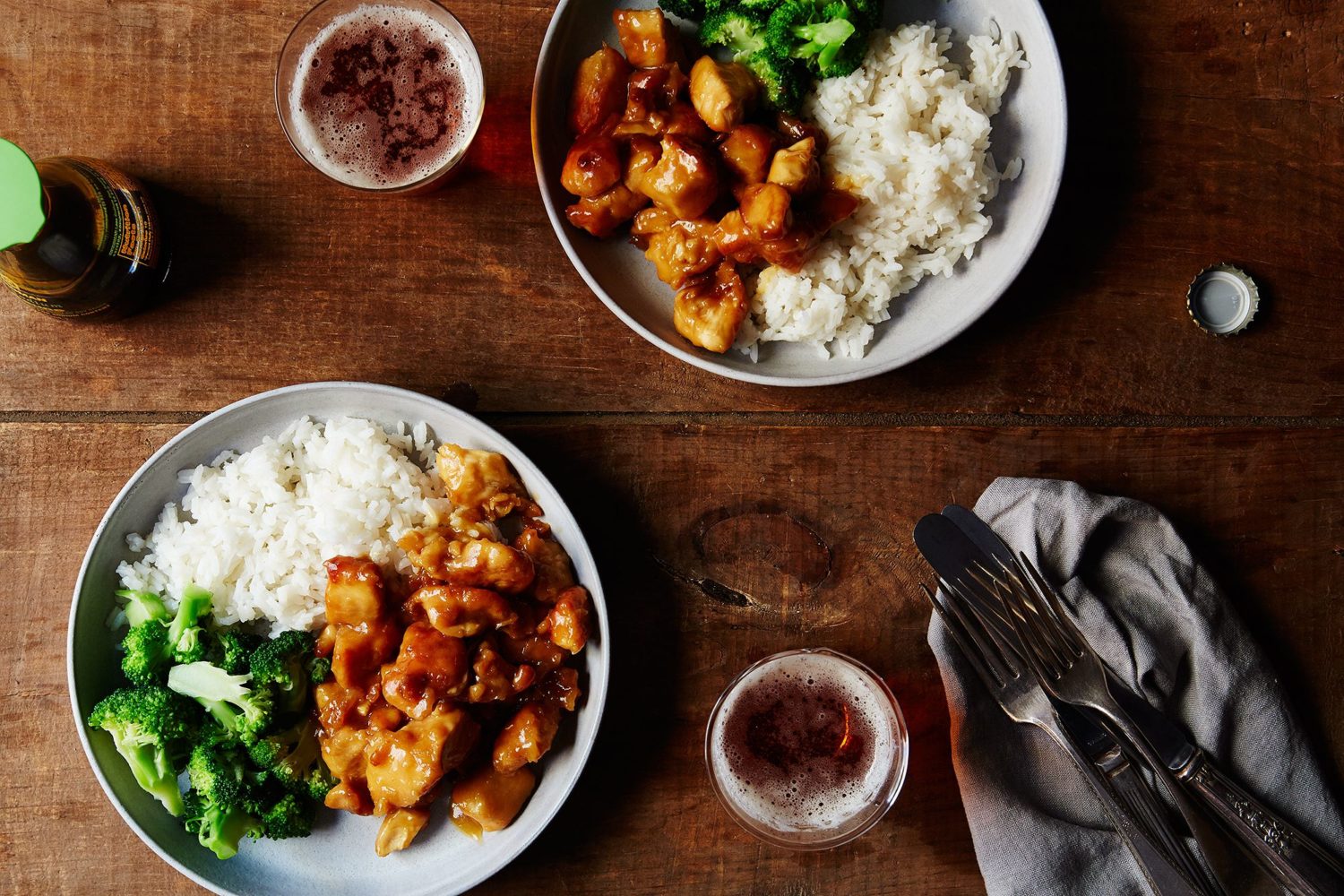 Specialitete Kineze: Pule me Portokalle me oriz te bardhe dhe brokoli