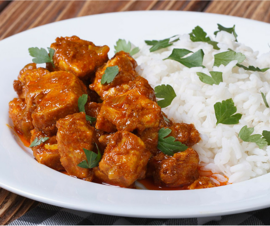 Si te gatuajme Fileto Pule Tikka Masala.