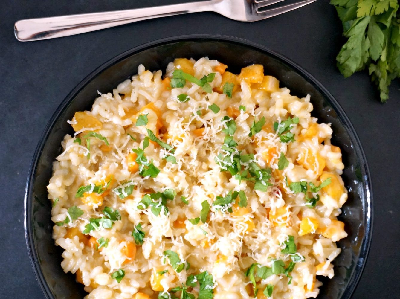 Rizoto me kungull të verdhë