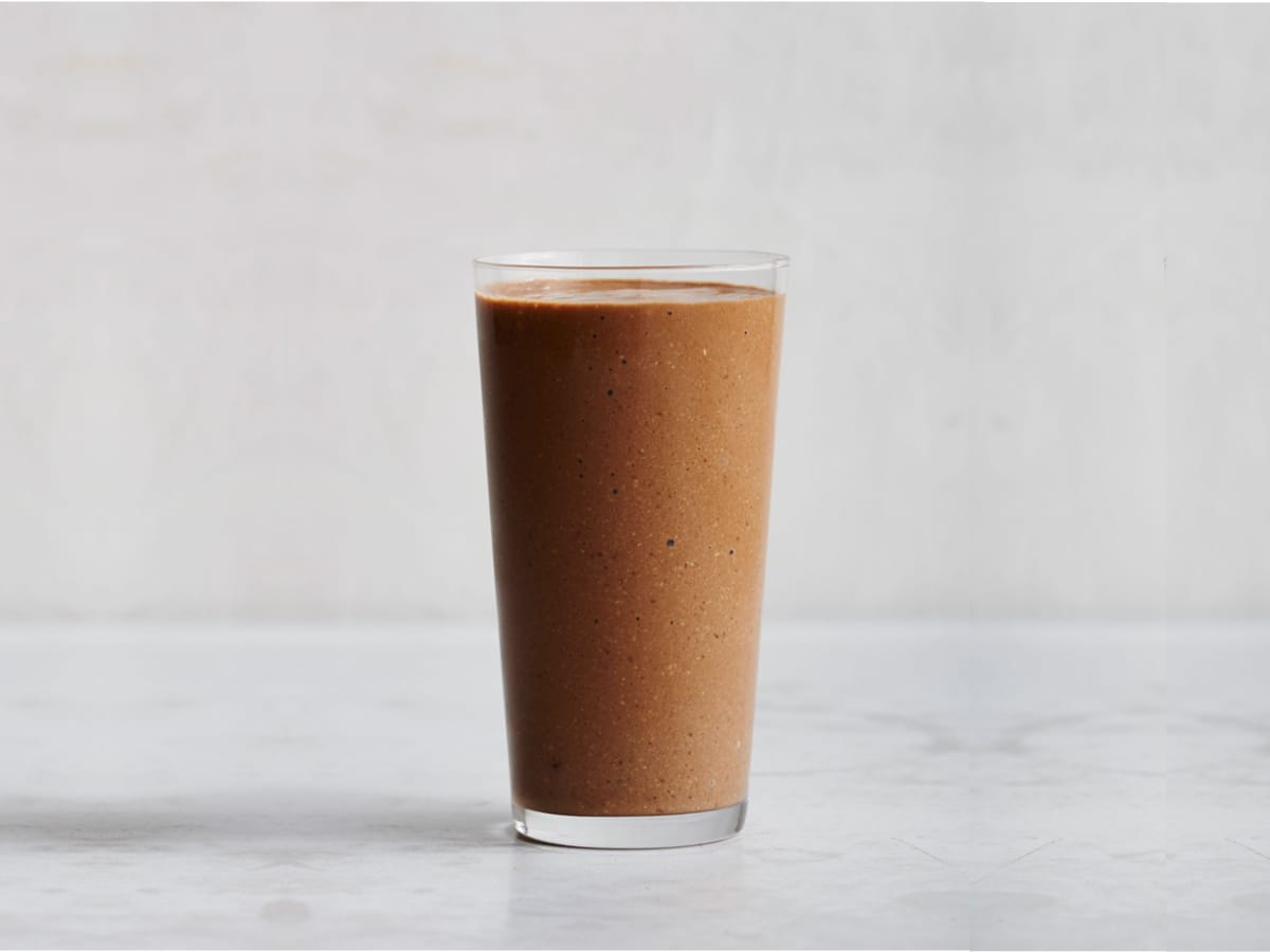 Smoothie me banane, ekspres dhe cashews