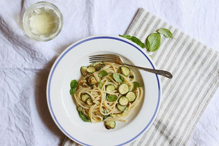 Spaghetti alla Nerano – Pasta me kungulleshka verore