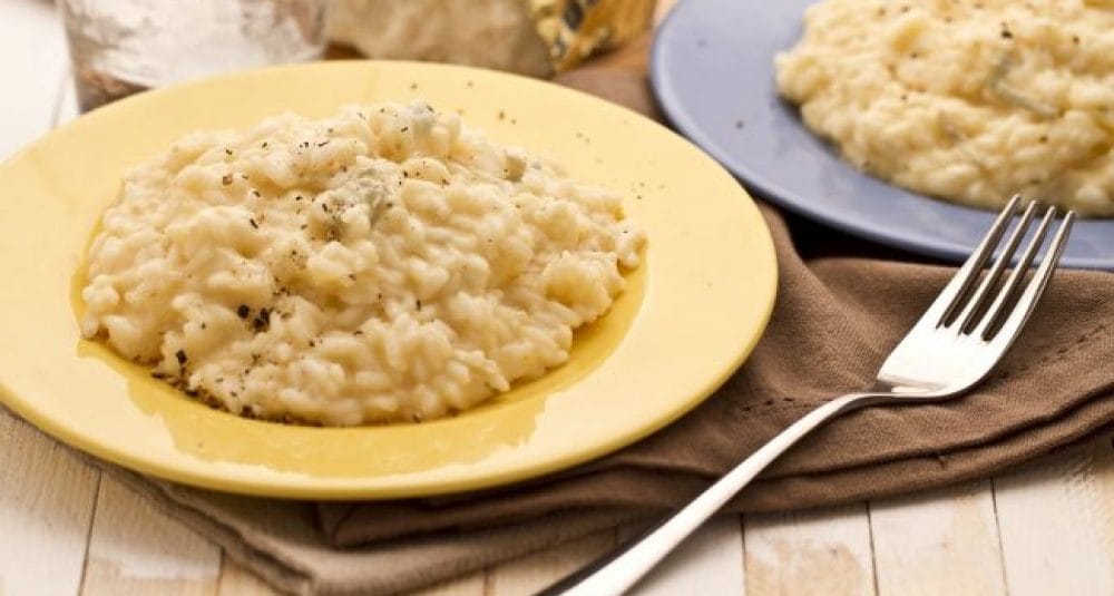 Rizoto me djathë Gorgonzola